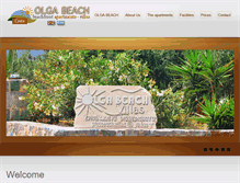 Tablet Screenshot of kouremenos-villas.gr
